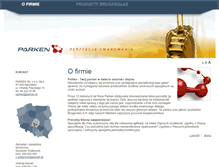 Tablet Screenshot of parken.pl
